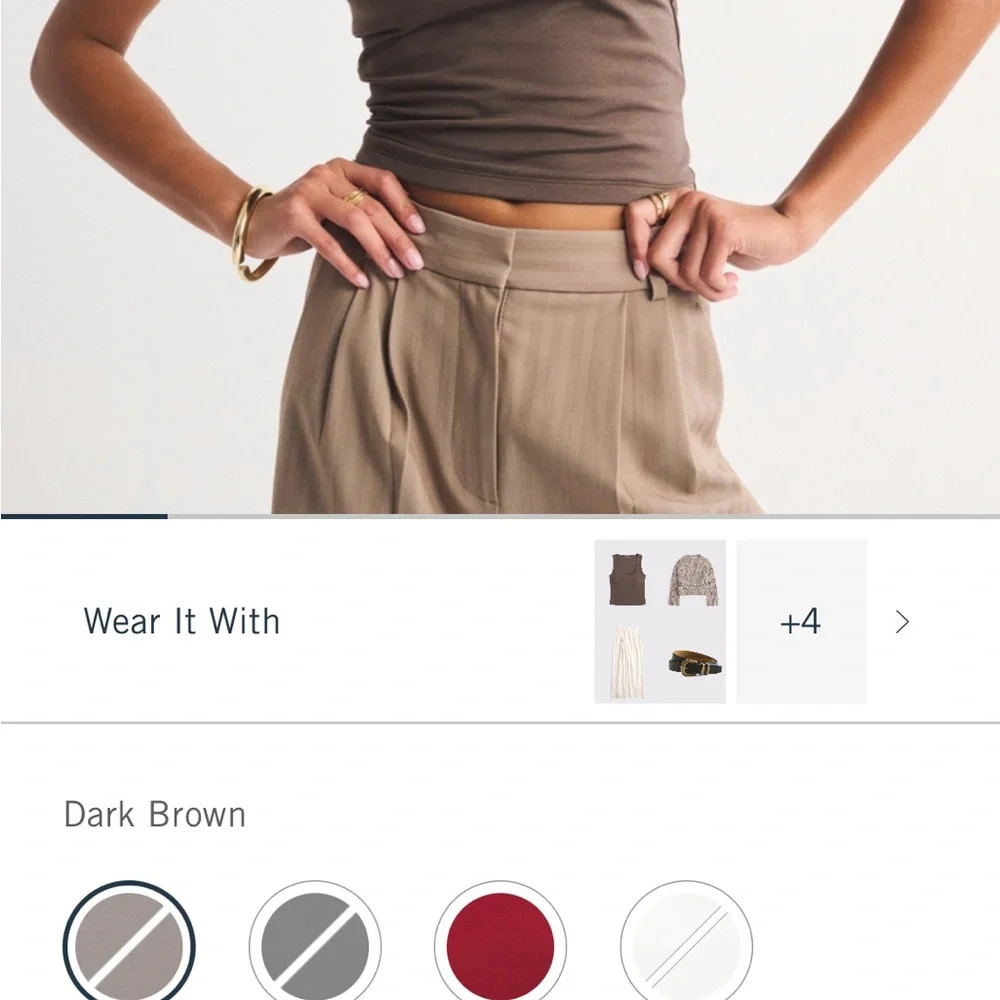 NWT Abercrombie & fitch bra free Scoopneck tank - Picture 6 of 7